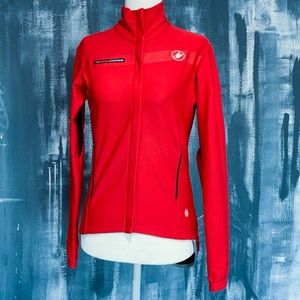 Castelli Women’s Gabba Long Sleeve Wind and Water Resistant Cycling Jersey